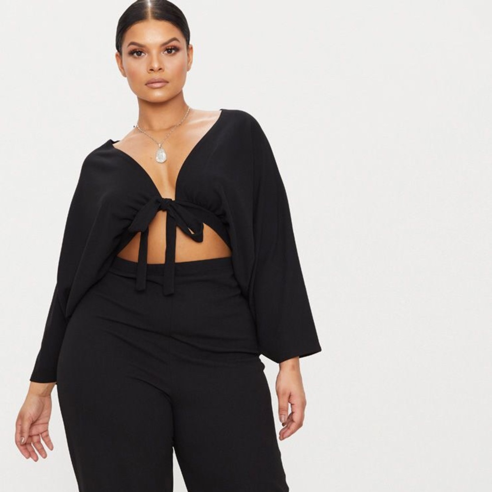 Black jump suit